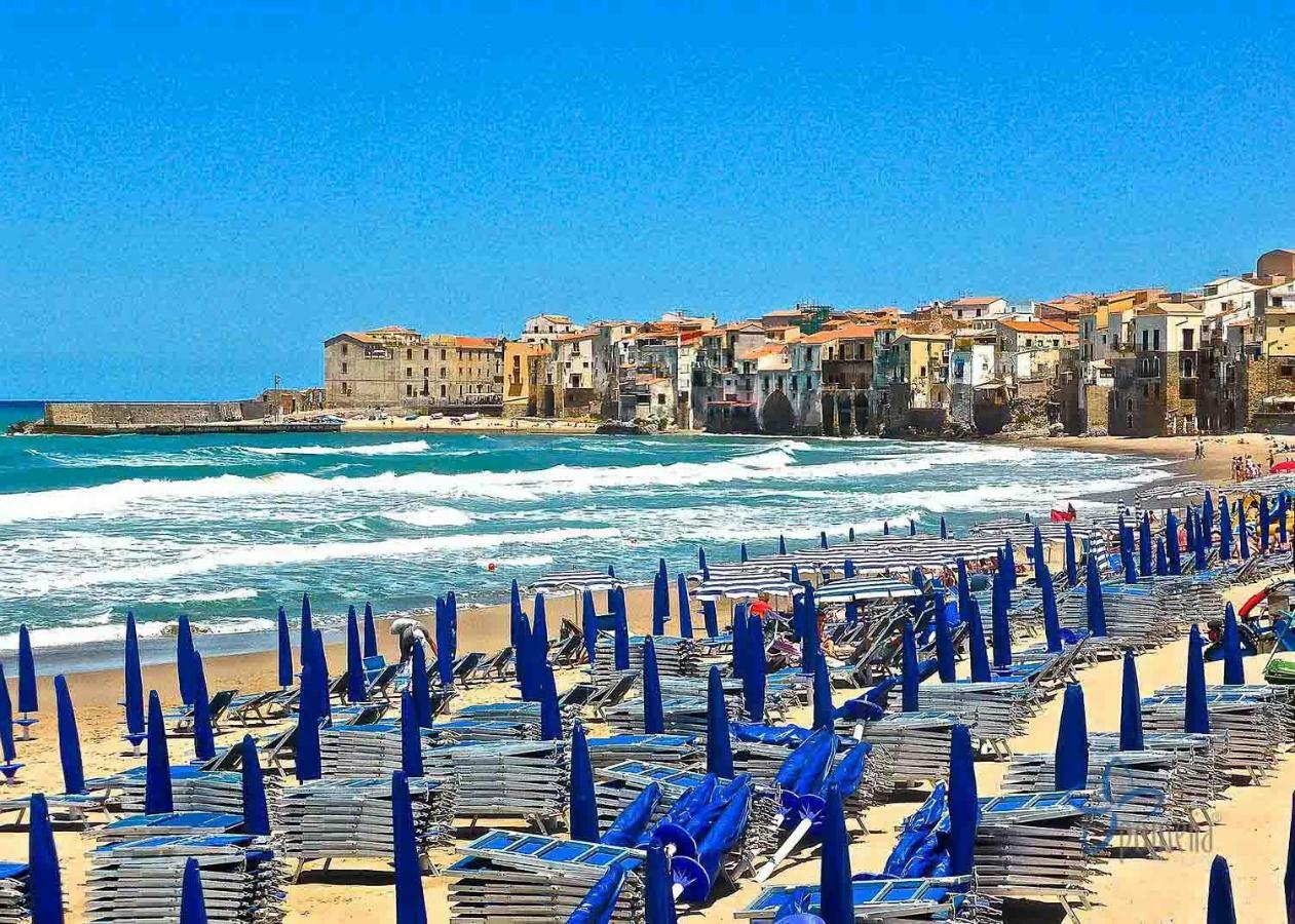 Mansarda Con Vista Piscina Villa Campofelice Di Roccella Dış mekan fotoğraf